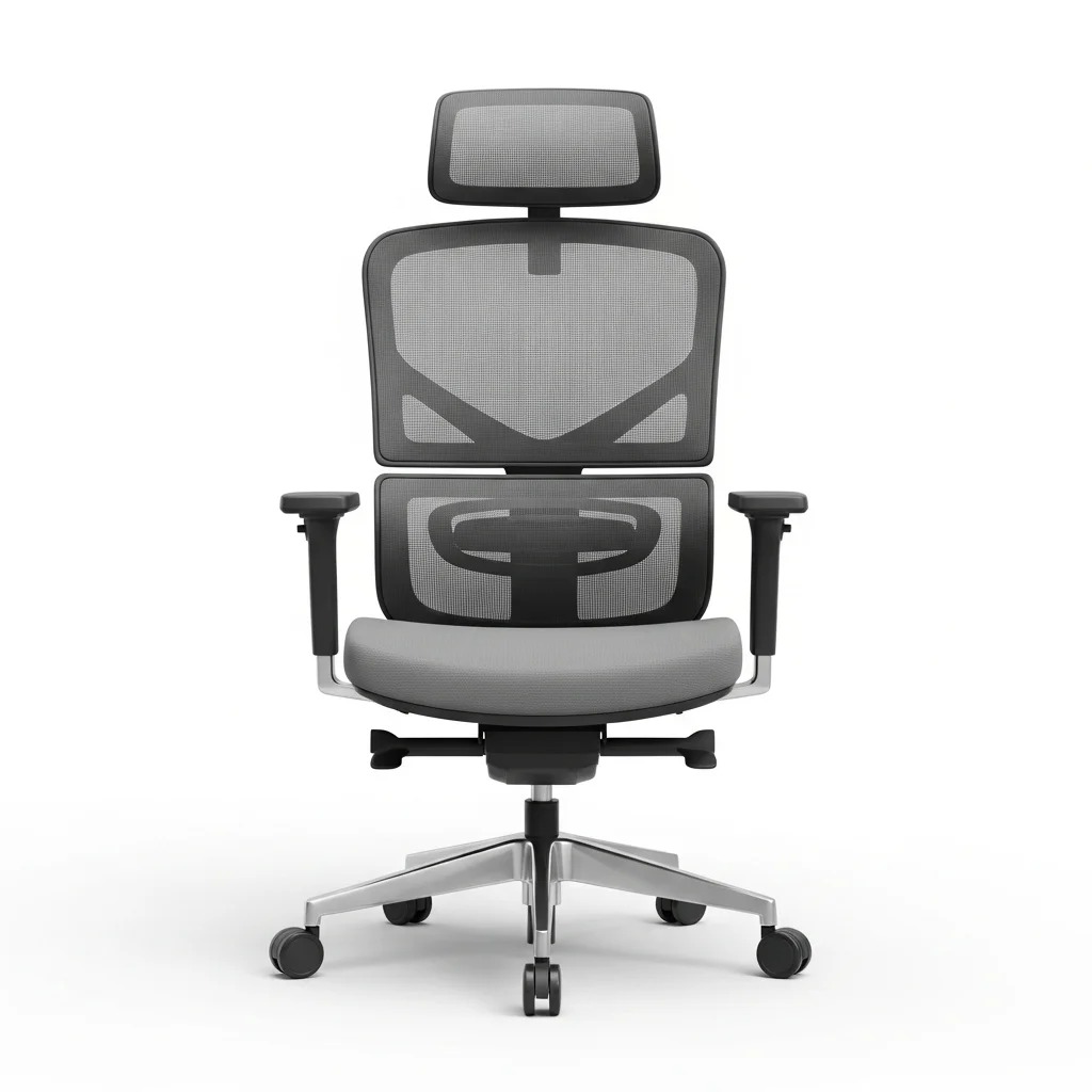 Dexvio Ergonomic High Back Office Chair with Adjustable Lumbar Support